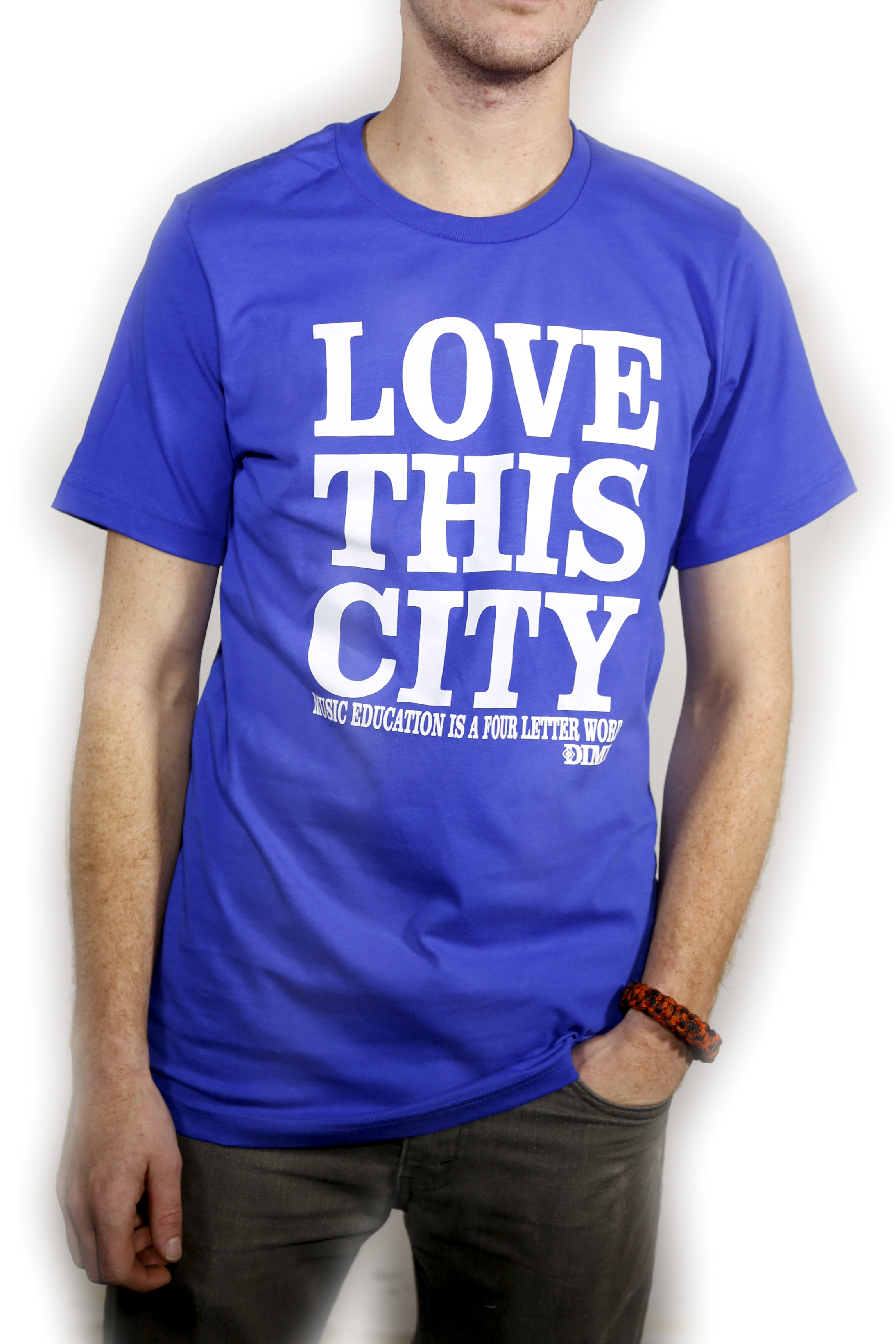 Love This City - Blue - CloseUp
