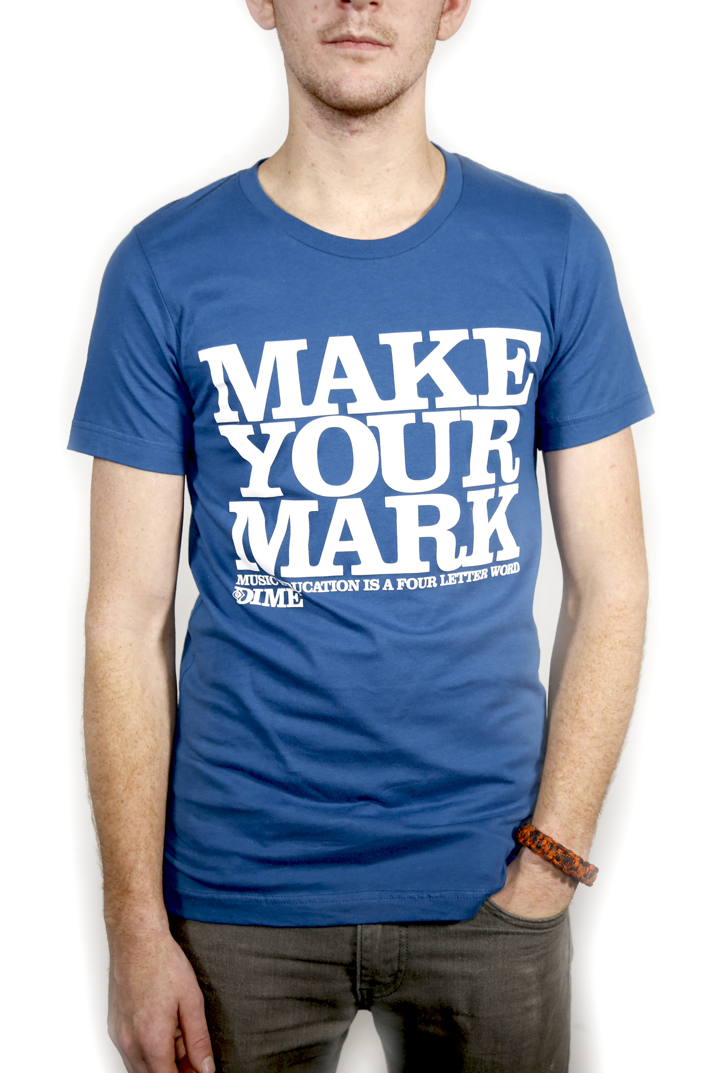 Make Your Mark - Blue - Close Up